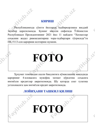 soat tuzatish loyihasi — DOCX