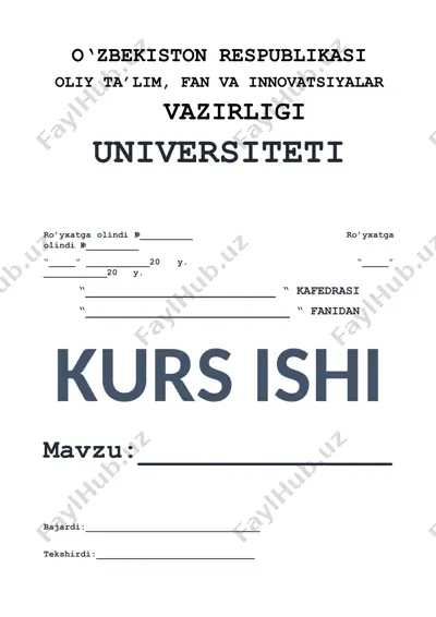 algoritmlar, ularning xossalari — DOC
