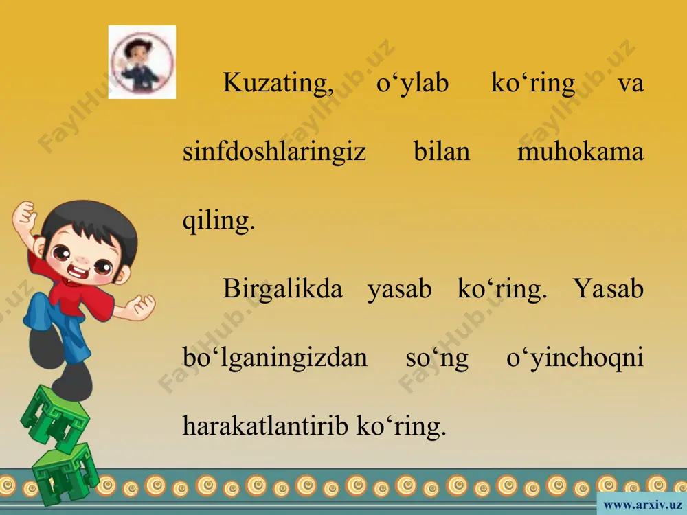 yuruvchi robot yasash 4 sinf - Page 2