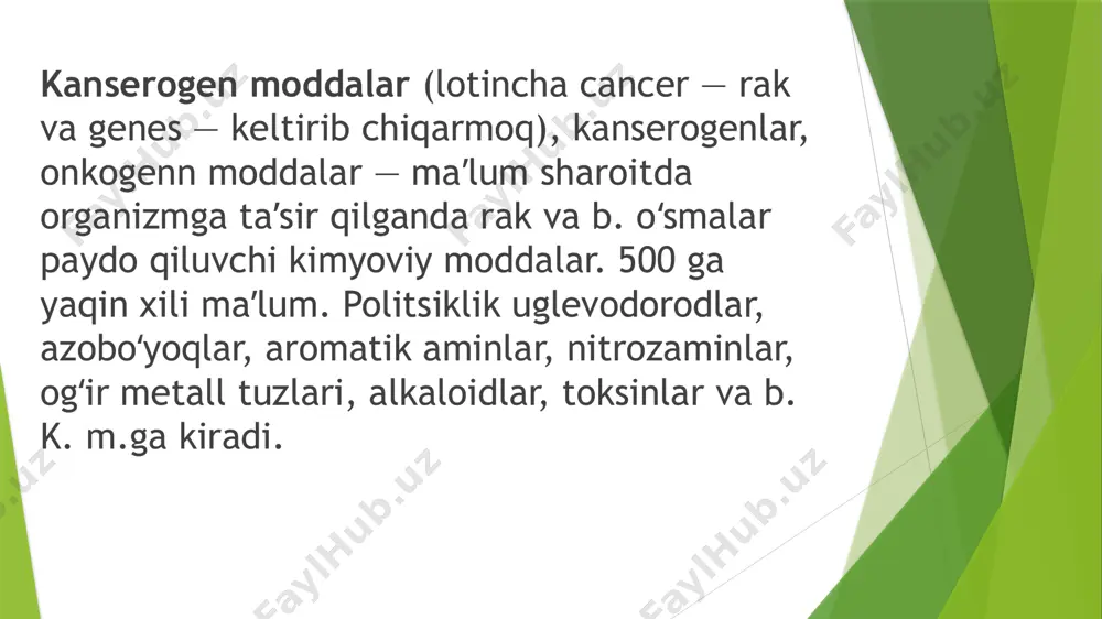 bulib, nasldannaslga oʻtadi. masalan, it, qoramol, tovuklarning oʻlat kasalligi qoʻzgʻatuvchilari odamlarga yuqmaydi, oʻz navbatida odamlardagi zaxm, qizamiq, virusli gepatit, oits qoʻzgʻatuvchilari hayvonlarda kasallik qoʻzgʻatmaydi. turga xos immunitet uzoq yillar davomida evolyusiya natijasida makroorganizm bilan patogen mikroorganizmlarning oʻzaro munosabati oqibatida vujudga kelgan. orttirilgan immunitet — hayot davomida organizm immun sistemasining yot antigenlar bilan taʼsirlashuvi hisobiga yuzaga keladigan himoya boʻlib, nasldan naslga oʻtmaydi. orttirilgan immunitet tabiiy va sunʼiy boʻladi. tabiiy immunitet oʻz navbatida yana ikkiga boʻlinadi: tabiiy faol immunitet — yuqumli kasallikdan sogʻaygandan soʻng yuzaga keladi; tabiiy sust immunitet — onadan bolaga yoʻldosh va sut orqali oʻtadi. immun sistemasi organizmni kasalliklardan himoya qiluvchi biologik jarayonlar tarmogʻidir. u viruslardan tortib parazit chuvalchanglarga qadar turli xil patogenlar, shuningdek, saraton hujayralari, hatto yogʻoch qirindilarigacha taniydi, ularga immunologik javob qaytaradi va ularni organizm sogʻlom toʻqimalaridan ajratib turadi. organizmda uni kasallik qoʻzgʻatuvchi har xil mikroorganizmlar va boshqa „yot“ omillardan himoya qiluvchi tabiiy vositalar mavjud (organizmning nomaxsus rezistentligi): …
