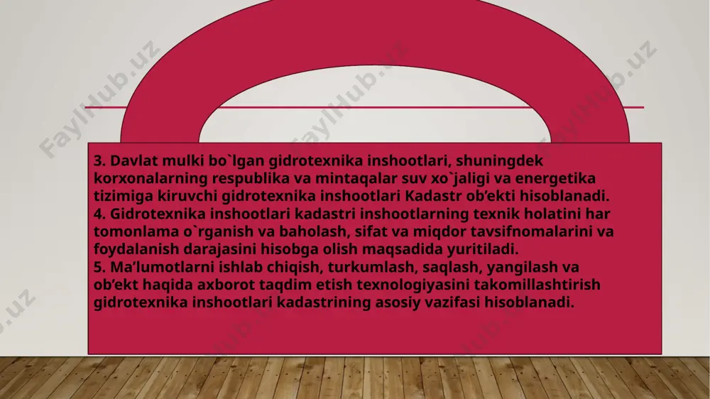 gidrotexnik inshoatlar davlat kadastiri - Page 5