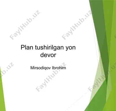 parallelepipedning perspektivasi usuli — PPTX