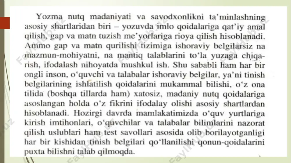 o’zbek tilidagi tanish belgilari va ularning qo’llanilishi - Page 2