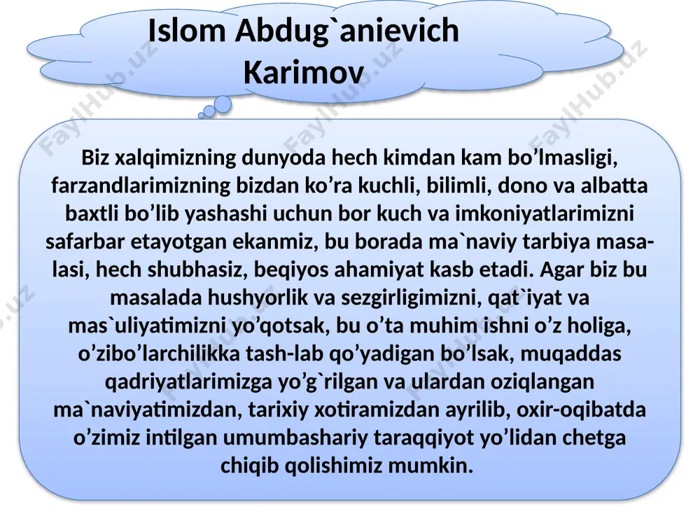 talaba yoshlarning ma`naviy-axloqiy odatlarini tarbiyalashning vazifalari - Page 3