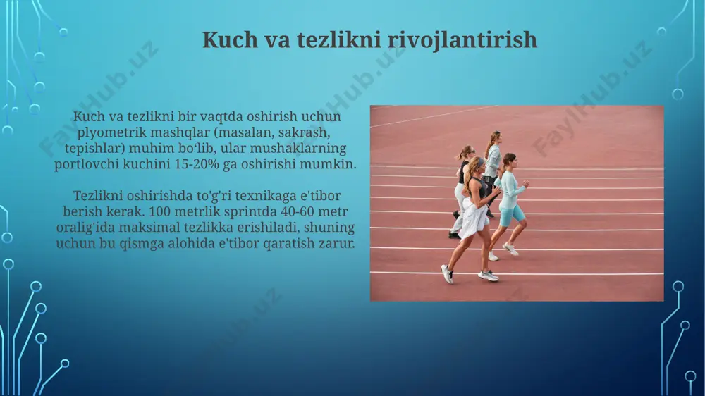 100 metrga yugurish texnikasi va usullari - Page 3
