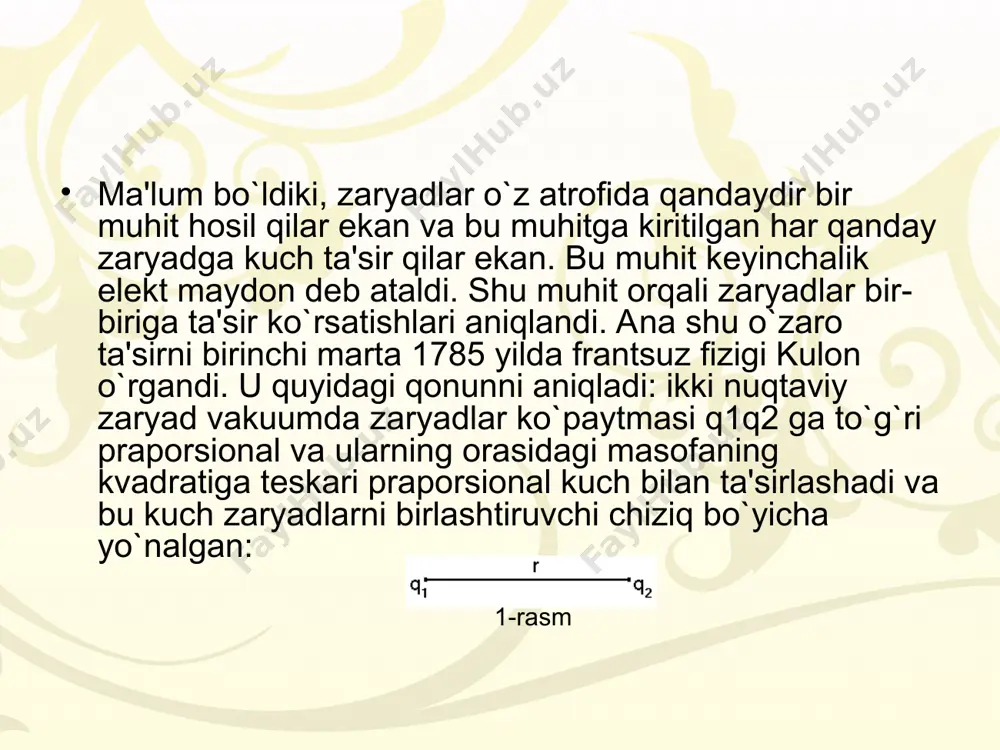 elektr maydon. kulon qonuni - Page 5