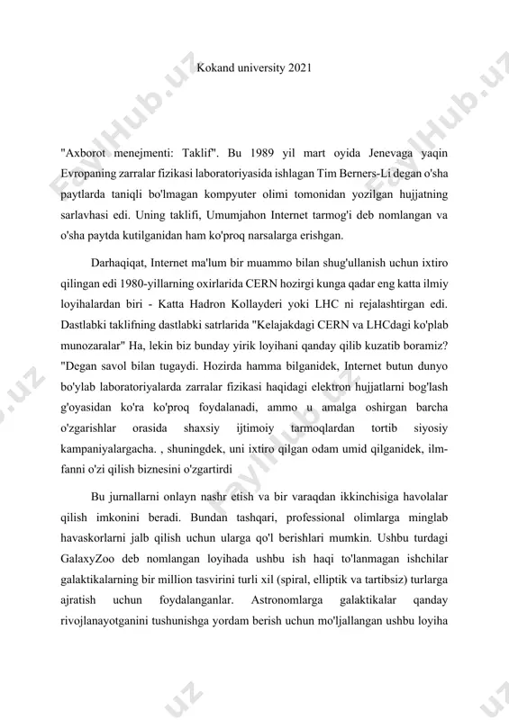 ris boshlandi. herbaria @ home deb nomlangan mo''tadil loyihada ishlayotganlar britaniya muzeylarida saqlanayotgan eski o'simliklar haqidagi qo'lyozma yozuvlarning skanerlangan tasvirlarini o'rganishadi, bu ularga iqlim o'zgarishiga javoban turlarning tarqalishidagi o'zgarishlarni kuzatish imkonini beradi. internetning yana bir yangi ilmiy tadbiqi uni eksperimental laboratoriya sifatida ishlatishdir. ijtimoiy olimlarga, xususan, ilgari imkonsiz bo'lgan narsalarni qilishga imkon beradi. bir loyihada olimlar facebook ijtimoiy tarmog'idagi ma'lumotlardan foydalangan holda insonning ijtimoiy tarmoqlari kattaligi to'g'risida kuzatuvlar olib borishdi. hewlett-packard kompaniyasining kaliforniya shtatidagi palo alto shahrida joylashgan hp labs kompaniyasi vakili bernardo xuberman tomonidan ishlab chiqarilgan ushbu tarmoqlarning ikkinchi tekshiruvi twitter ijtimoiy tarmog'iga qaradi. odamlarning uzoq do'stlari ro'yxatiga qisqa xabarlarni yuborish imkonini beradigan tarmoq veb-sayti bir qarashda, tarmoqlar ulkan bo'lib tuyuldi - 300.000 twittererdan tanlanganlarning o'rtacha 80 do'stlari bor edi (facebook-da 120 ta), ammo ba'zilari 1000 tagacha ro'yxatga olingan. yaqinroq statistik tekshiruv shuni ko'rsatdiki, xabarlarning aksariyati bir nechta aniq do'stlariga qaratilgan. bu shuni ko'rsatdiki, shaxsning faol ijtimoiy tarmog'i uning …