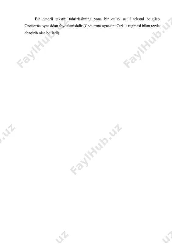 tekst yozish va uni tahrirlash - Page 5