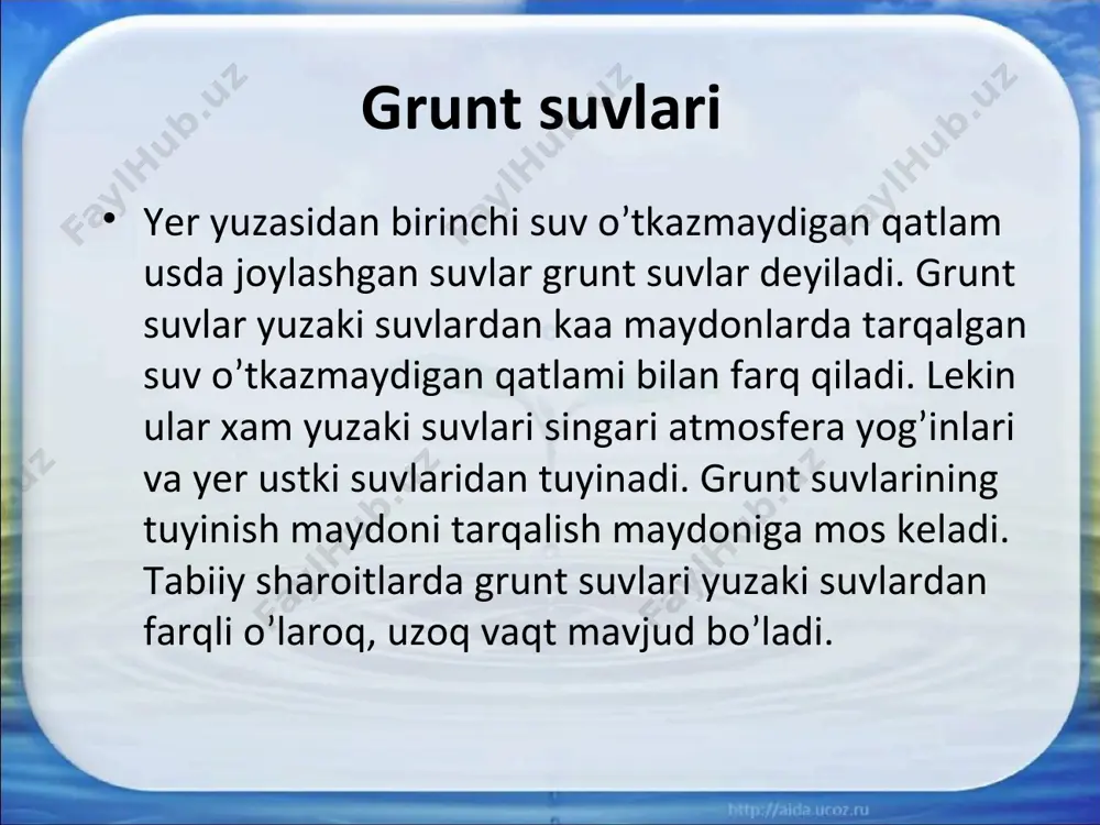 yer osti suvlari - Page 4