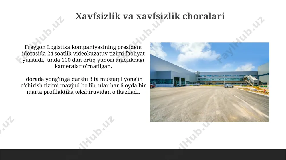 freygon logistics kompaniyasi haqida taqdimot - Page 4