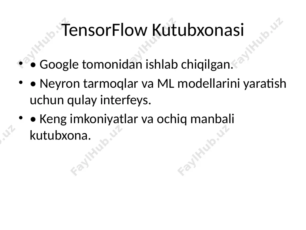 tensorflow yordamida neyron tarmoq yaratish - Page 5