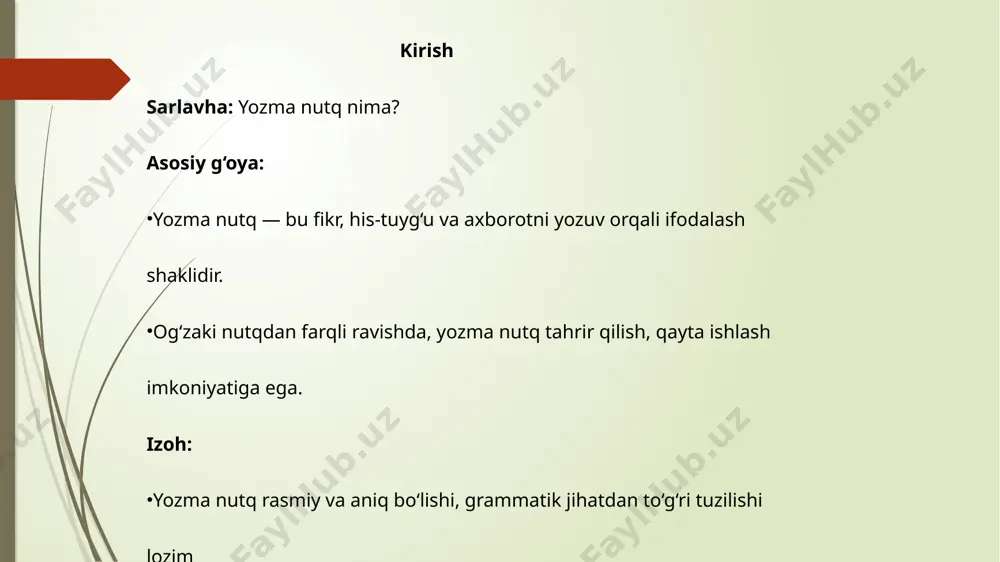 yozma nutq - Page 2