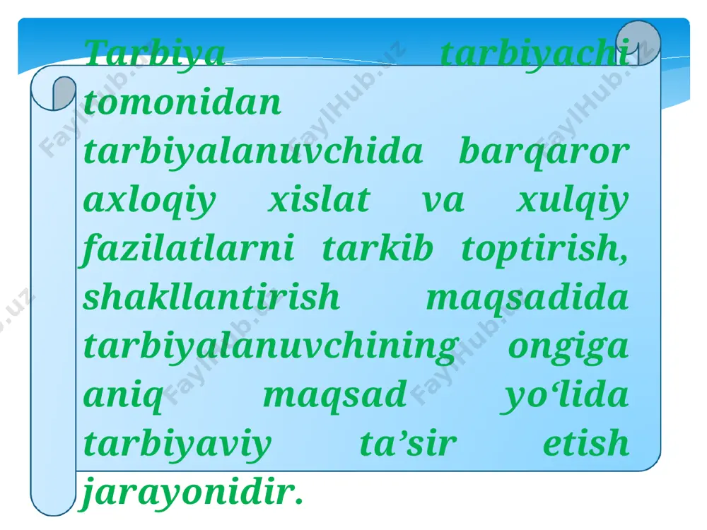 chi tizimning hosil bo'lishida analizatorlar o‘rtasidagi doimiy tabiiy aloqani aks ettiruvchi filogenetik mexanizmlar katta rol o‘ynaydi. biroq, bu ilgari yuqorida ta’kidlab o‘tganimizdek, ontogenez jarayonida filogenetik analizatorlar o‘rtasidagi aloqa vaqtli aloqalar bilan organik jihatdan qo'shilib keladilar. bunda mazkur tizimning ichida perseptiv tizimga o‘tib ketadigan yuksak darajada integratsiyalangan ma’lum ichki sensor komplekslarni hosil qiladi. bunday komplekslar qatoriga nutq, eshitish, ko‘rish hamda sensomotor komplekslarni kiritish mumkin. mana shu komplekslarning hammasi odamning hayot.faoliyati jarayoni. da o‘zaro bir.biri bilan doimiy aloqaga kirishib, sensor-perseptiv uyushishning yagona funksional dinamik tizimini yaratadi. insonning sensor-perseptiv jihatlari doimo takomillashib boradi. ikkinchi tizim barqaror psixik holatlarni o‘z ichiga oladi. bu holatlar bolaning aniq maqsadni ko‘zlovchi va foydali faoliyatining ongli subyekti sifatida boshlagan harakatlarining dastlabki yillaridayoq shakllana boshlaydi. temperament, intellekt, bilim va munosabat ana shunday xususiyatlar jumlasiga kiradi. uchinchi tizim shaxsni arbob sifatida stabilizatsiya tizimidir. yo‘naltirilganlik, qobiliyat, mustaqillik va xarakter uning tarkibiy qismini tashkil etadi. yo‘naltirilganlik — shaxsning integral va generalizatsiya qilingan …