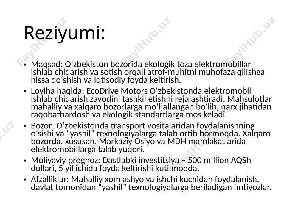 ecodrive motors biznes rejasi - Page 4
