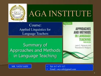 task-based language teaching — PPTX