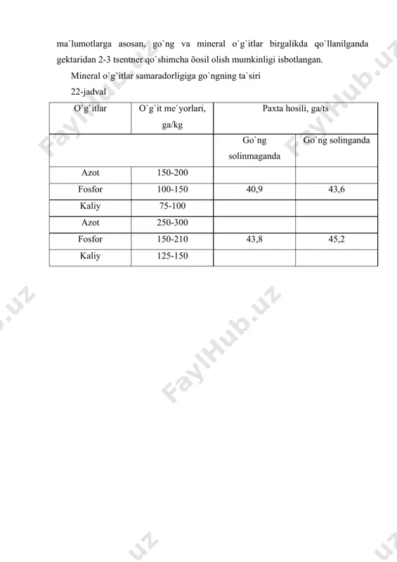 оrgаnik o`g`itlаrni qo`llаshning аgrоkimyoviy хususiyati - Page 4