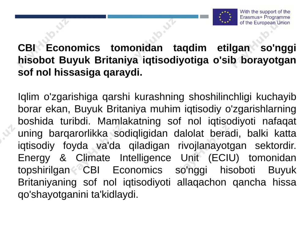 tarmoqlardan farqli o'laroq, sof nol iqtisodiyot butun buyuk britaniya bo'ylab to'lqinlarni keltirib chiqarmoqda. london va janubi-sharqiy iqtisodiy og'irligicha qolsa-da, haqiqiy yashil inqilob poytaxtdan tashqarida ham sodir bo'lmoqda. g'arbiy midlendlar, yorkshir va xamber va janubiy-g'arbiy angliya issiq nuqtalar sifatida paydo bo'lib, mamlakat sof nol iqtisodiyotining 16,3 foizini tashkil qiladi . shotlandiya, uels va shimoliy irlandiya ham o‘z samarasini ko‘rmoqda. birgina shotlandiyada sof nol iqtisodiyot 9,1 milliard funt sterling (mamlakatning umumiy yaimning taxminan 4,9 foizi) hissa qo'shadi va 100,700 to'liq kunlik ish o'rinlarini qo'llab-quvvatlaydi - aniq nolga bog'liq rolda ishlaydigan shotlandiyalik har 25 ishchidan 1 nafari. yashil ish o'rinlari va investitsiyalarning keng tarqalishi ushbu sektorning buyuk britaniya iqtisodiyotini tekislashdagi rolini ta'kidlaydi. investitsiyalar kelajakka turtki beradi investorlar e'tiborga olishmoqda - katta vaqt. faqat 2023-yilda rekord darajadagi 6,4 milliard funt sterling oqib kelgan. 2023/24-yilda sof nol korxonalar 23 milliard funt sterling mablag' jalb qildi , 20,1 milliard funt sterling to'g'ridan-to'g'ri xorijiy investitsiyalar (fdi) hisobidan, …