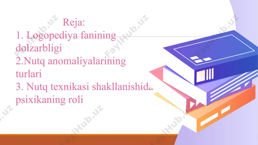 b boradi. l.s. vigotskiyning fikricha, u genetik jihatdan tashqi (kommunikativ) nutqqa borib taqaladi hamda uning qisman interiorizatsiyasidan yuzaga keladi. egosentrik nutqni tashqi nutqdan ichki nutqqa o‘ziga xos o‘tish bosqichi deb hisoblash mumkin. daktil yoki imo-ishorali nutq surdopedagogikada kar bolalarni nutqqa o‘rgatishda qo‘shimcha nutqiy vosita sifatida, shuningdek, karlarning hamda karlar bilan eshitadigan kishilarning o‘zaro aloqaga kirishish vositasi sifatida qo‘llanadi. nutq normasi deganda, nutq faoliyati jarayonidagi til ishlatilishining umumiy qabul qilingan variantlari tushuniladi. nutqning normal faoliyati holatida uning psixofiziologik mexanizmlari saqlangan boiadi. nutq buzilishlari gapiruvchi shaxsning ma’lum til muhitida qabul qilingan, nutq faoliyati normal holda ishlayotgan psixofiziologik mexanizmlarining zaiflashuvi bilan bog‘liq holda til normalaridan chetlashuvi bilan belgilanadi. kommunikativ nazariya nuqtayi nazaridan qaraganda, nutq buzilishlari bu aloqa vositasining buzilishidir. dislaliya rinolaliya disfoniya dizartriya rinofoniya alaliya dislaliya deb tovushlarning buzilgan talaffuziga aytiladi. dislaliyaning ikki xil turi mavjud: mexanik dislaliya va funksional dislaliya. periferik nutq apparatida yuz beradigan anatomik o‘zgarishlar natijasida yuzaga keladigan talaffuz kamchiliklari …