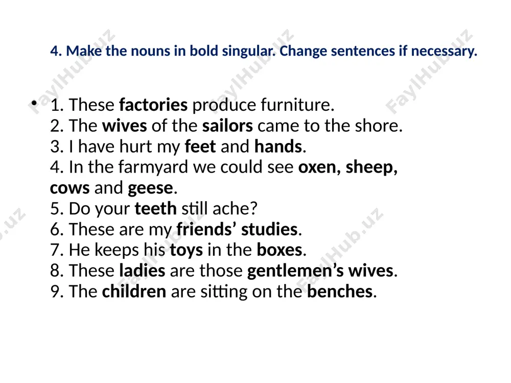 plurals (множественное число) - Page 5
