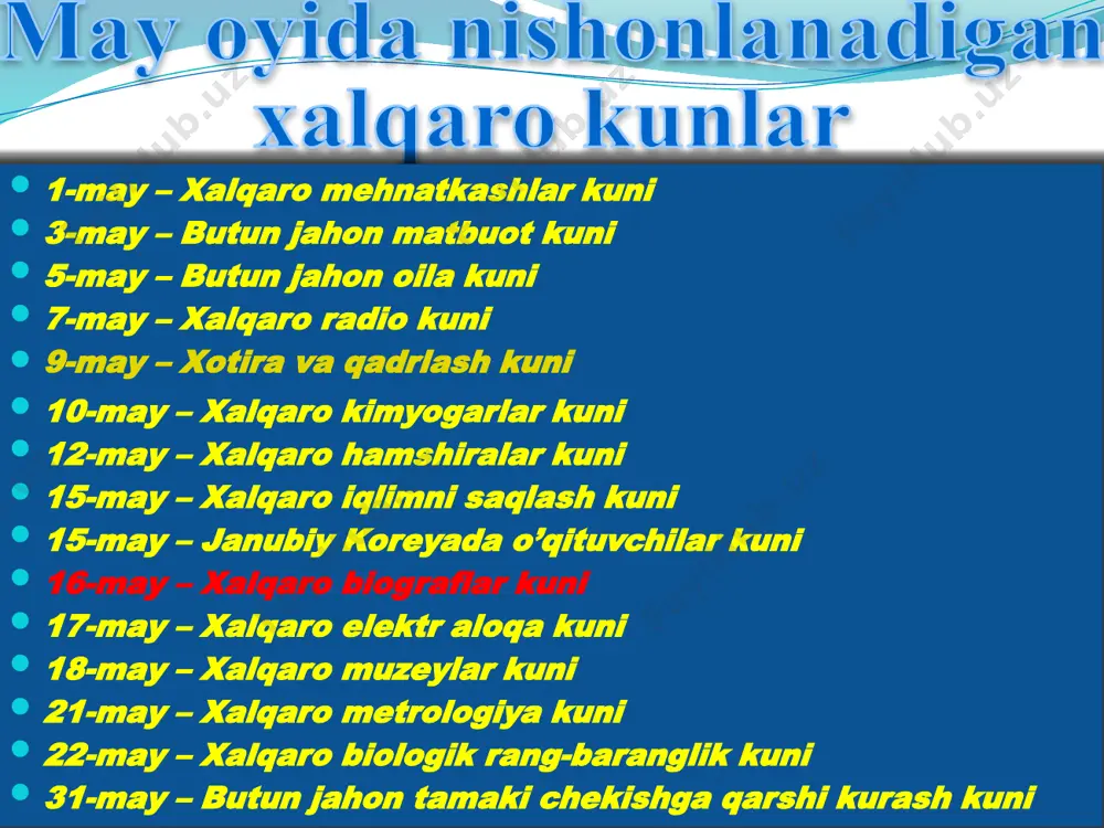 urush qatnashchilariga qurol-yarog’ sotish va qarz berish evaziga kata boylik orttirdi. aqsh dunyoning eng yirik mustamlakachi davlati buyuk britaniyani ham qarzdor qilib qo’ydi va dunyoning yetakchi davlatiga aylandi. 3-reja: urushning insoniyat uchun fojiali oqibatlari. urush harakatlariga 74 mln aholi safarbar etildi. 10 million kishi halok bo’ldi. 20 million kishi esa mayib-majruh bo’lib qoldi. davlatlar o’z milliy boyligining 1/3 qismini yo’qotdilar urushda 38 ta davlat ishtirok etdi. bu davlatlarda 1,5 mlrd aholi yashar edi. yodda tuting: 9-sinf jahon tarixi darsligida jami 10 mln kishi yarador bo’ldi, 20 mln kishi halok bo’ldi deb yozilgan. mavzuni mustahkamlash uchun “matnli diktant” 1-jahon urushi 1914-yilning yozida avstriya-vengriyaning _______ ga hujumi bilan boshlanib ketdi. “antanta” ittifoqi tarkibiga 1)_______________ 2)__________ 3)___________ davlatlari kirgan. urushda dunyoning ____ ta davlati ishtirok etgan. urush boshlangach “antanta” ________ ni o’z tomoniga o’gdirib olishga erishdi. 1917-yilda urushga qo’shilgan _________ urush qatnashchilariga qurol-yarog’ sotish va qarz berish evaziga kata boylik orttirdi. mavzuni mustahkamlash …
