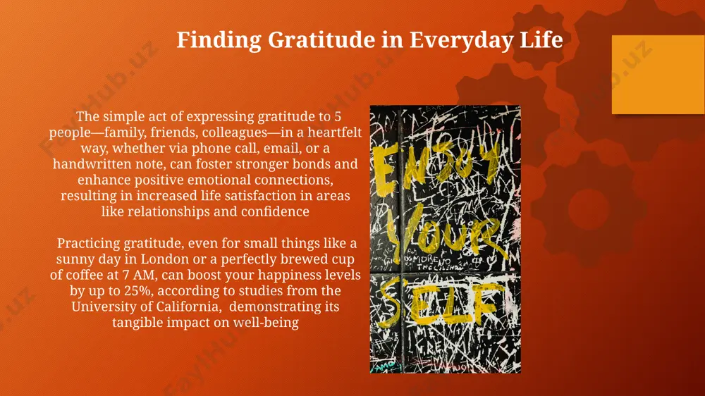 c speaking in a local club in london or trying a new cuisine in a foreign restaurant in rome, can build resilience and create a ripple effect of future confidence. stepping outside your comfort zone, even incrementally, can boost your self-esteem by as much as 25%, according to a 2018 study by the university of california, berkeley, impacting your overall well-being positively. prioritizing self-care scheduling regular "me time," perhaps 2-3 hours every weekend, to engage in hobbies such as painting or visiting a museum in paris, contributes to improved emotional regulation and a 10% increase in happiness scores, based on a global survey. investing in 6-8 hours of quality sleep each night, coupled with a balanced diet, such as the mediterranean diet, boosts your immune system by approximately 30% and enhances cognitive function, facilitating better decision-making in tokyo or anywhere. embracing imperfection the japanese concept of "wabi-sabi" celebrates imperfection in …