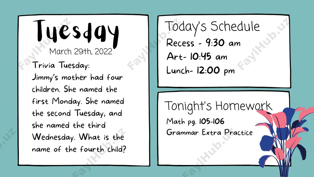 classroom weekly announcements - Page 3