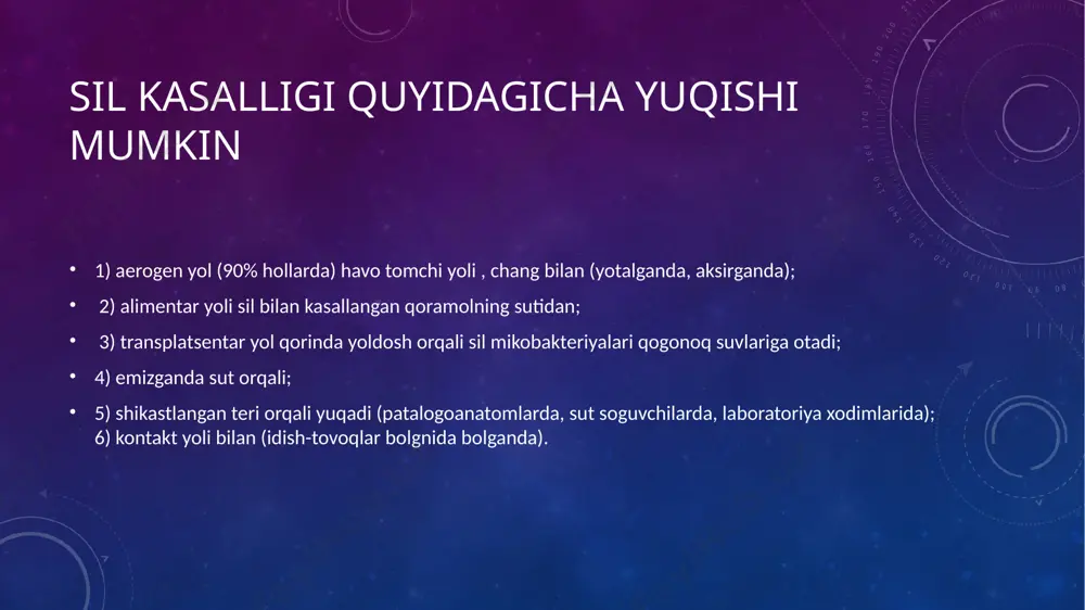 ladi perkussiyada o`pka to`qimasida qoldiq havo ko`payishi va uning elastik taranglanishining pasayishi tufayli o`pka tovushi timpanik tusli boladi. uni kopincha quticha tovush deyiladi. o`pka ekskursiyasi cheklangan. o`pkaning yuqori chegaralari biroz yuqoriga siljigan pastki chegaralari ikki taraflama pastga siljigan boladi. opkaning tiriklik sig`imi kamayadi. yurak tomir sitemasi tekshirib korilganda yurak tonlari bo`g`iq bo`lib qolganligi taxikardiya borligi aniqlandi yurak chegaralari o`ng tomonga kengaygan bolishi mumkin opka emfizemasi zo`rayib borgan sayin kichik qon aylanish doirasida bosim ortib boraveradi, bu o`ng qorinchaga ortiqcha zo`r kelib, uning gipertrofiyaga olib keladi. keyinchalik yurakning shu qorinchasida yetishmovchilik paydo bolib, u jigarning kattalashib ketishi va badanga shish kelishi bilan birga davom etadi. dekompensatsiyalangan o’pka yuragi rivojlangan bemorlarga yurak glikazidlari, siydik haydovchi dorilar, miokarda metabalizmni yaxshilovchi dorilar buyiriladi.nafas yetishmovchiligi rivojlanganda nafas olish gimnastikasining 4-6xaftali kurslari o’tkaziladi. bunday davolash o’pka ventelatsiyasini yaxshilaydi.rivojlangan o’pka yetishmovchiligi mavjud bemorlarga xajmi, soni, bosimi, boshqariladigan xar hil turdagi respiratorlarda o’pkaning suniy ventelatsiyasi o’tkaziladi. auskultatsiyada susaygan …