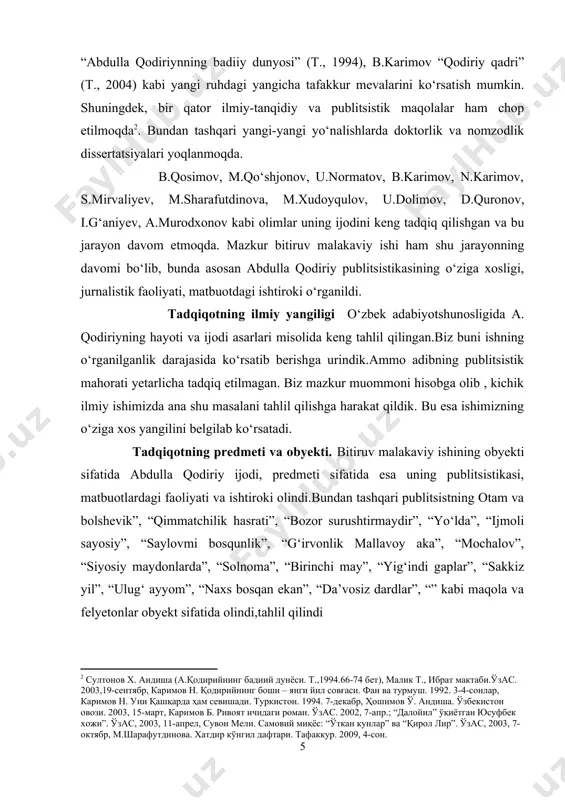 “to‘y”, “millatimga”, “fikr aylag‘il”, “ahvolimiz” kabi she’rlari shu davr mahsulidir. oradan ko‘p o‘tmay uning “baxtsiz kuyov” dramasi, “juvonboz”, “uloqda” hikoyalari kitobxonlar qo‘liga borib tegdi. abdulla qodiriyning tom ma’nodagi jurnalistik faoliyati 1917 yil fevral inqilobidan keyingi davrga borib taqaladi. shu davrdan boshlab uning matbuotda maqolalari, felyetonlari, hajviyalari, ochiq xatlari chiqa boshladi: “shodmarg (kichik feletun)”, “ishtirokiyun” 1917 yil, 21 mart, “saylovmi, bosqunlikmi kaykan”, “ulug‘ turkiston” 1917 yil avgust. 1919 yildan boshlab oziq qo‘mitasi organi “oziq ishlari” gazetasida muharrir bo‘lib ishlaydi. bu davrda u “inqilob” va “kommunist yo‘ldoshi” jurnallarida mas’ul kotib, jurnalist-publitsist sifatida faoliyat ko‘rsatadi. 1923 yilda “mushtum” jurnalining tashkil etilishi ham bevosita abdulla qodiriy va g‘ozi yunus (yunusov g‘ozi olim- 1893-1939) faoliyati bilan uzviy bog‘lanadi. bu haqda qodiriy quyidagilarni yozadi: “23-yilning fevral oyida, shekilli, “turkiston” gazetasiga o‘rtoq abdulhay toji muharrir belgilanadi va shu o‘rtoq bir kulgi jurnali chiqaringiz, deb men bilan g‘ozini chaqirdi. (bu vaqtda g‘ozi gazetaning muharriri edi). biz ikkovimiz ishga …