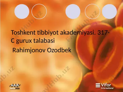 гемолитик анемия — PPT