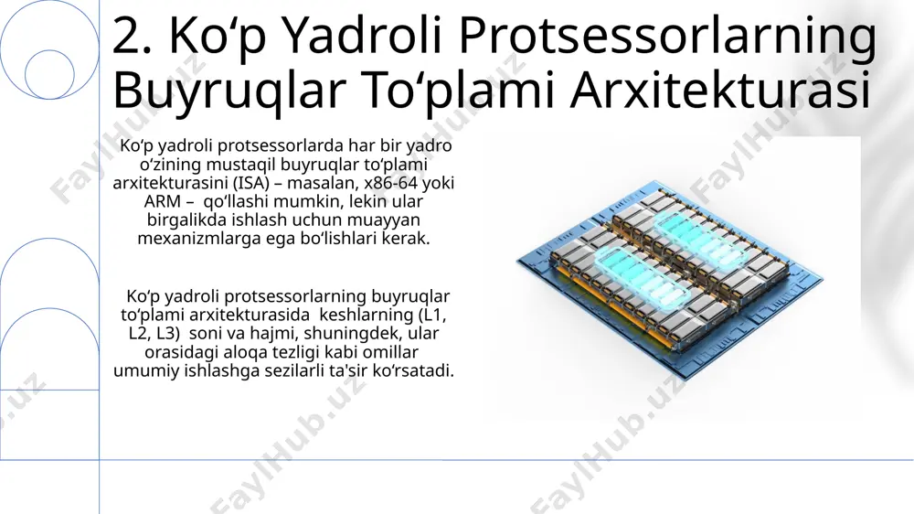 bir va koʻp yadroli protsessorlarning buyruqlar tizimi - Page 4
