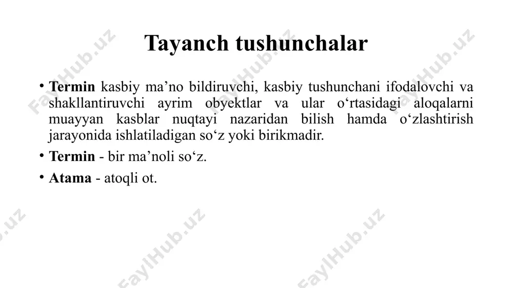 iga bog`liq. nutq qobiliyatini o’stirish vositalari. mаtn o‘qish. mаtnni bаlаnd оvоzdа o‘qish. bundа vаqti-vаqti bilаn fаrаz qilinаyotgаn аuditоriyagа nigоh tаshlаb turing. bundа fаrаziy ko’z qаrаshlаr оrqаli erkin nutq hissigа erishishgа hаrаkаt qiling. shu bilаn birgаlikdа mаtnning kеyingi so’zlаrini bir zumdа оldindаn o’qib хоtirаngizdа sаqlаsh vа kеyin tаlаffuz qilishgа o’rgаning. shundа nutqingizdа uzilish bo’lmаydi. nazorat uchun savollar 1. so‘z va atamaning farqi nimada? 2. istiqloldan so‘ng o‘zbek terminologiyasida qanday o‘zgarishlar bo‘ldi? 3. mimika nima? 4. pantomimika deganda nima tushuniladi? 5. nafas olish qoidalariga rioya qilish nima uchun zarur? foydalanilgan adabiyotlar: 1. r.qo‘ng‘irov, e.begmatov, yo.tojiyev. nutq madaniyati va uslubiyat asoslari, toshkent, 1992 -yil. 2. t.qudartov. nutq madaniyati asoslari, toshkent, 1993 -yil. 3. k.nazarov. nutq madaniyatiga oid masalalar, toshkent, 1973 -yil. 4. e.begmatov, a.boboyeva, m.asomiddinova, b.umrqulov. o‘zbek nutqi madaniyati ocherklari, toshkent, 1988 -yil. 5. s.inomxo‘jayev. notiqlik san’ati asoslari, toshkent, 1982 -yil. e’tiboringiz uchun rahmat! image12.png image13.jpeg image14.jpeg image15.jpeg image16.gif image17.gif image18.jpeg image19.jpeg image3.png …