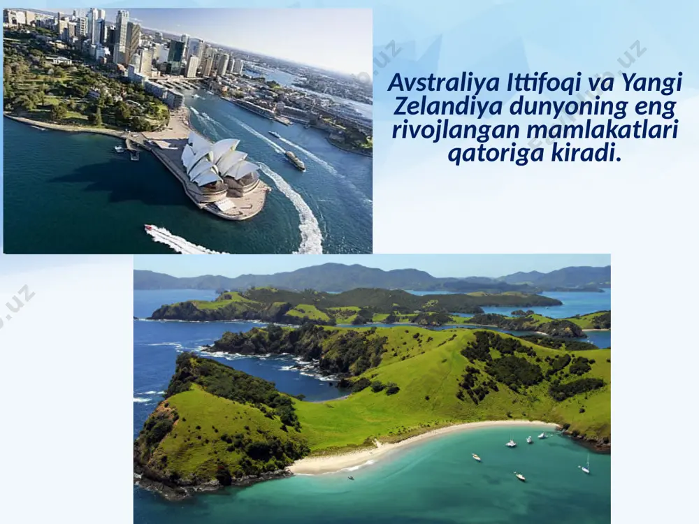 avstraliya va okeaniya xo‘jaligi . 9 - sinf - Page 3