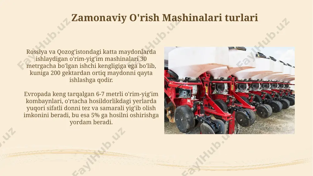 o'rish yig'im mashinalari - Page 5