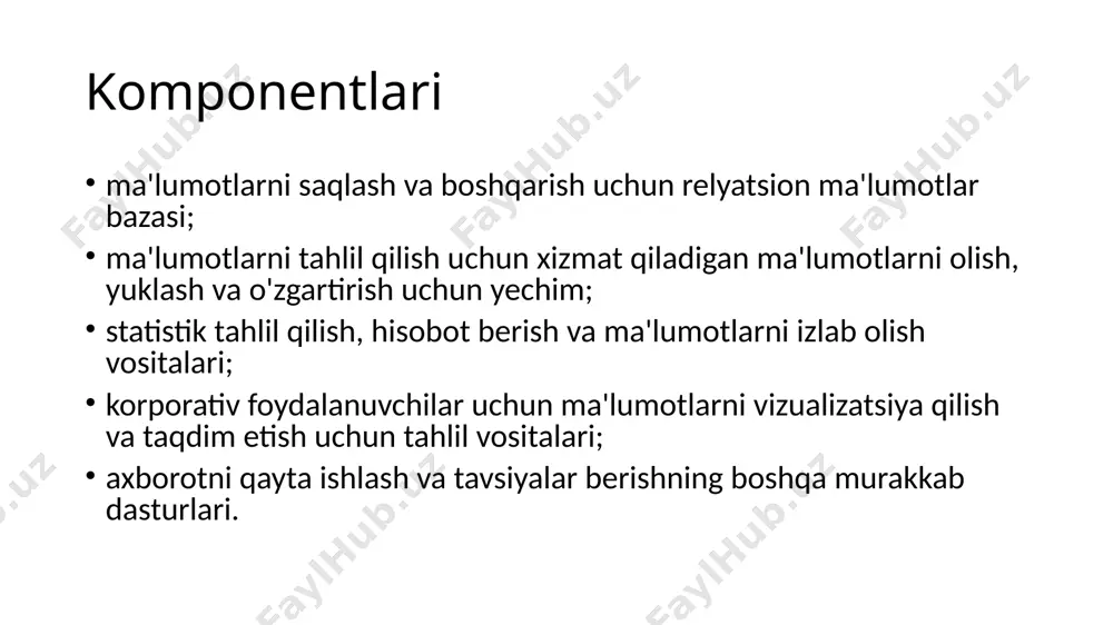ma'lumotlar ombori - Page 5