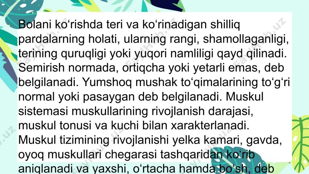 maktab ta'lim tashkilotlarida uchrashgan muomolar, zolar va ularni oldini olish choralari - Page 5