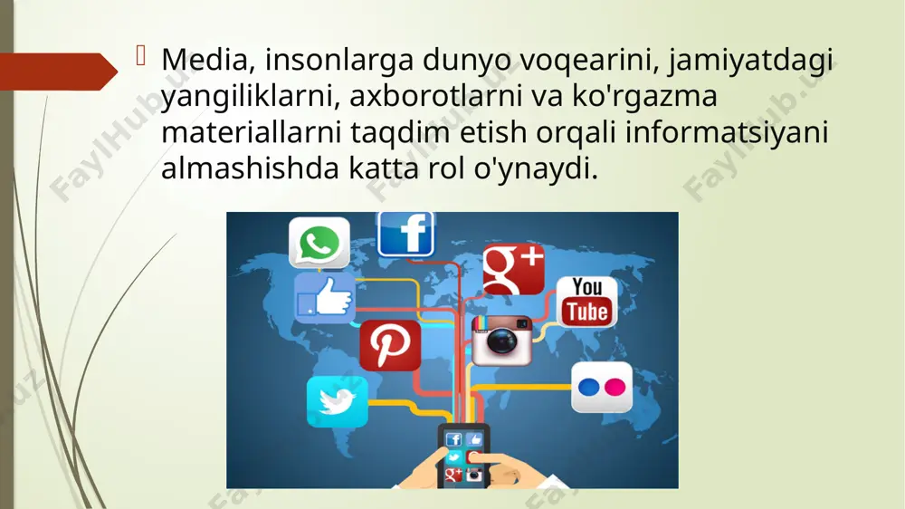 haqiruvchi ma'lumotlarni joylash orqali auditoriyani boshqarishga, tartibsizlik, vahima kayfiyatini keltirib chiqarishga urinish ham mumkin. fishing. elektron pochtaga qiziqarli sarlavhali spam xabarlarni jo‘natish holatlari ham uchraydi. bunda elektron pochta egasi kelgan «qiziqarli» xabarni ochishi bilanoq kompyuter yoki mobil qurilma virus bilan zararlanadi. virus tarqatuvchilar esa shaxsiy ma'lumotlarni qo‘lga kiritib, katta foyda ko‘rishadi. feykni xabarni aniqlash manbani yaxshilab o‘rganing. xabardan bosh sahifaga o‘tib, saytning maqsadi, vazifalari va kontentini o‘rganib chiqing. xabarni oxirigacha o‘qing. ba'zida e'tibor tortish uchun sarlavhalarda voqelik bo‘rttirib yoki buzib ko‘rsatilishi mumkin. muallifni tekshiring. muallif haqida ma'lumot izlab ko‘ring, haqiqatda bor odammi, ishonchli materiallar yozadimi? havolalarni tekshiring. biron xabarni boshqa havolalar orqali ham qidirib ko‘ring, bir necha manbadan olingan ma'lumotlarni solishtiring. sanalarga e'tiborli bo‘ling. yangilik, xabarning sanasi yangimi? balki eski xabarni taqdim etishayotgandir? balki bu hazildir? xabar juda g‘alati, reallikdan uzoq bo‘lsa, bu hazil sifatida ommalashtirilgan bo‘lishi ham mumkin. xolis bo‘ling. ma'lumotning chin yoki yolg‘onligini sizga yoqqan-yoqmaganligi, manfaatingiz yuzasidan hal …