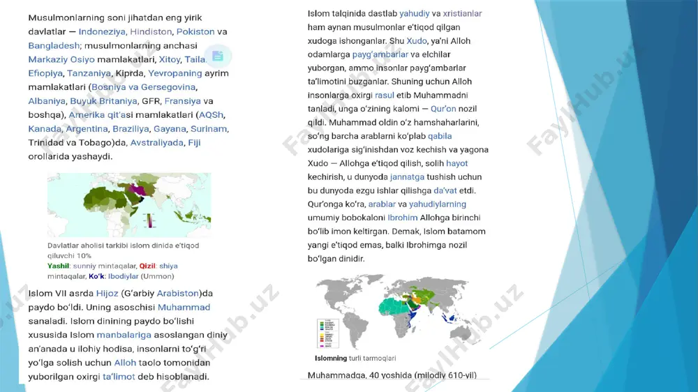 islom dinining paydo bo'lishida gi ijtimoiy-siyosiy va madaniy sharoitlar - Page 3