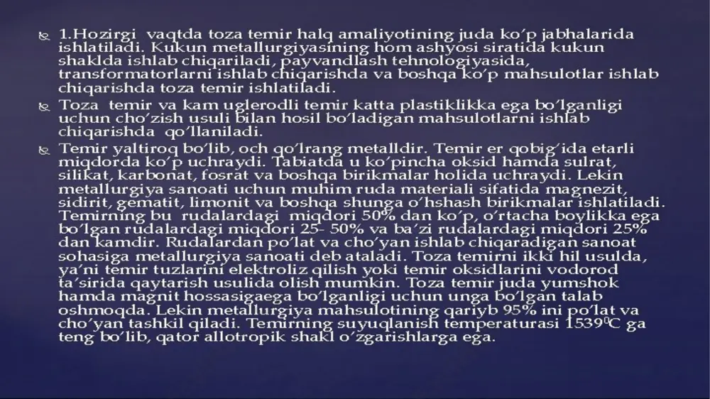 uglerodli po’latlarning turlari va markalanishi - Page 3