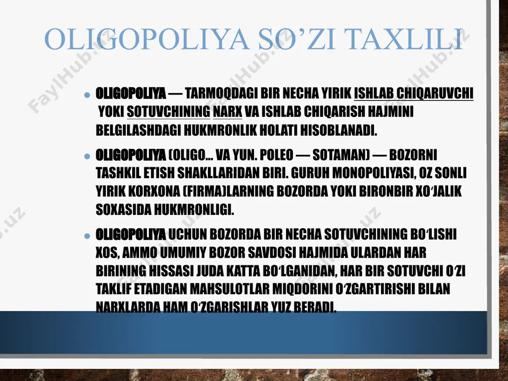 monopoliya va oligopoliya tahlili - Page 4