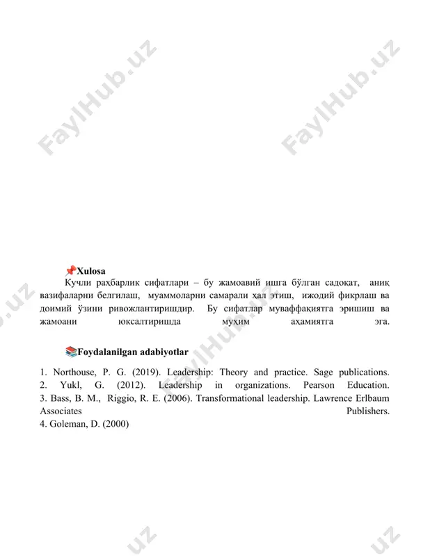 liderlikka xos xususiyatlar - Page 5