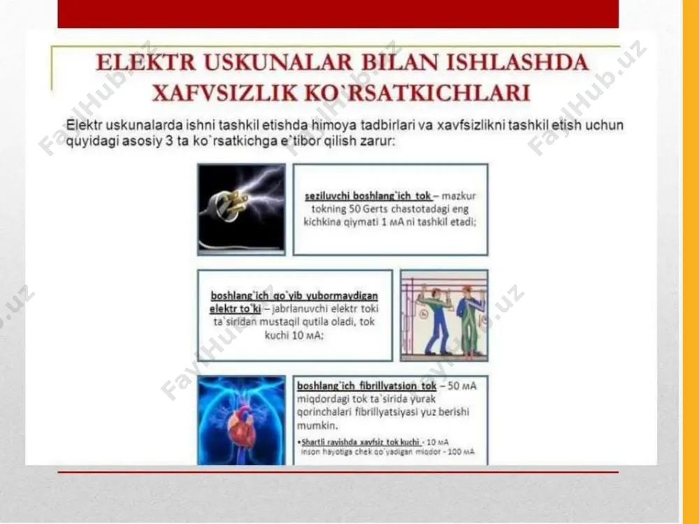 elektr tokining inson organizmiga ta’siri - Page 3