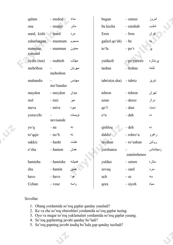 ot kesimli so‘roq gaplarning yasalishi - Page 3