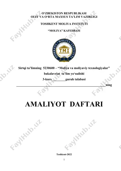 moliya — DOCX