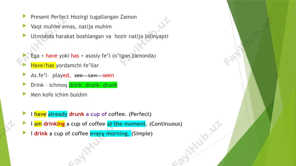 present perfect online lesson 1 - Page 4