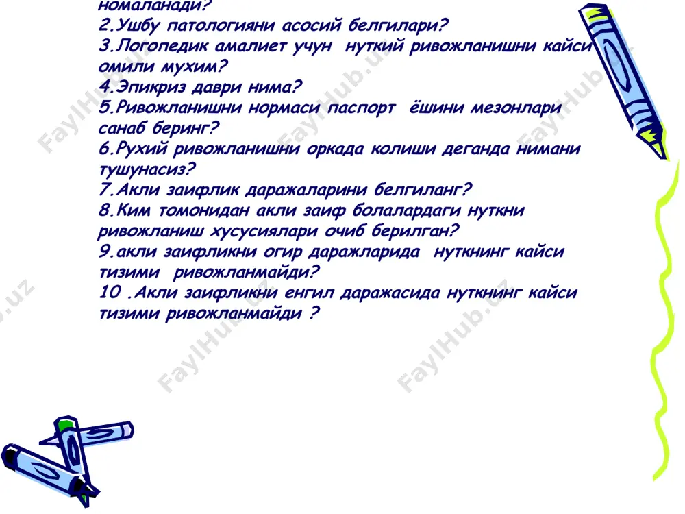 ruhiy rivojlanish ustlabki batafslarini tushunatlash olasiz - Page 4