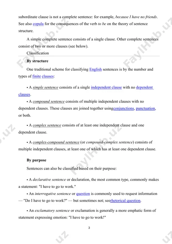 mple, "mary!" "yes." "coffee." etc. other examples of minor sentences are headings (e.g. the heading of this entry), stereotyped expressions ("hello!"), emotional expressions ("wow!"), proverbs, etc. this can also include nominal sentences like "the more, the merrier". these do not contain verbs in order to intensify the meaning around the nouns and are normally found in poetry and catchphrases. sentences that comprise a single word are called word sentences, and the words themselves sentence words. sentence length this section looks into the definition, history and analysis of the length of a sentence. history after a slump of interest, a new fascination with sentence length came to the foreground in the 1980s, but mostly "with respect to other syntactic phenomena". measures of sentence length by some definitions, the average size length of a sentence is given by "no. of words / no. of sentences". the textbook mathematical linguistics, written by andrás …