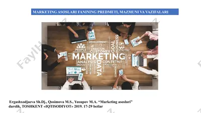 marketing asoslari — PPTX