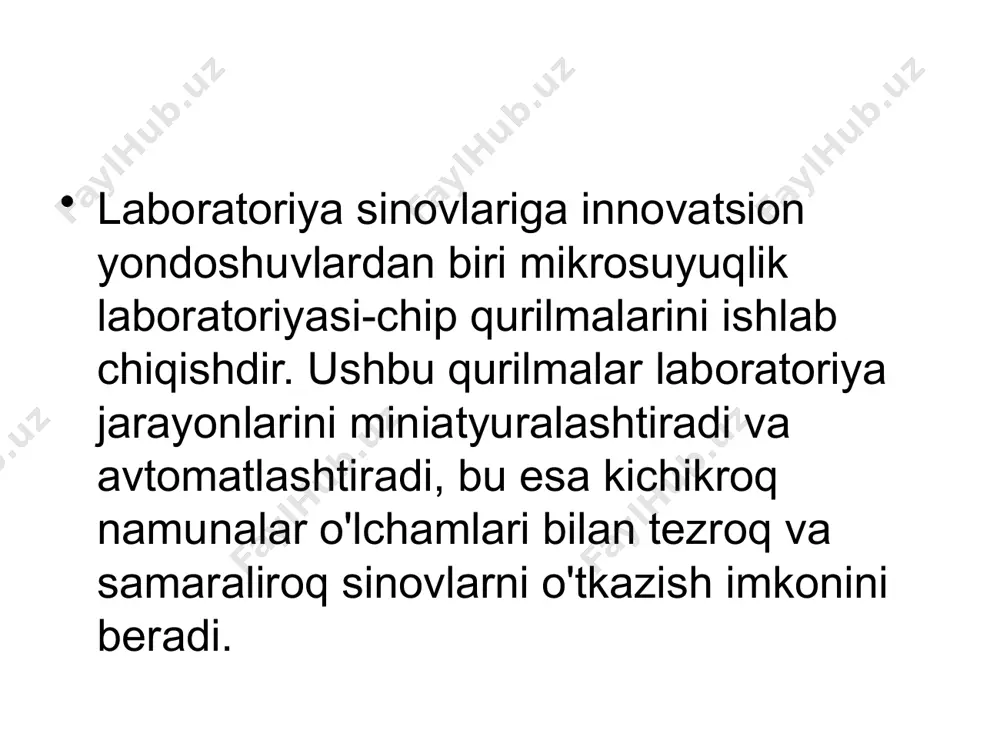 a tekshirish uskunalari kabi barcha tekshiruv uskunalari milliy oziq-ovqat va dori vositalariga mos kelishi kerak. davlat nazorati va ma'muriyati ma'muriyati tomonidan e'lon qilingan tibbiy asboblarni boshqarish talablari. patologik diagnostika uskunalari. santrifüjlar, namuna oluvchilar, dezinfeksiya uskunalari, biologik xavfsizlik shkaflari, namunaviy shkaflar, bo'lak shkaflar, mum bloklari shkaflari, umumiy fotosurat moslamalari, raqamli tilim tizimlari, optik mikroskoplar va boshqalar kabi an'anaviy uskunalarning konfiguratsiyasi biznes hajmiga moslashtirilishi kerak. 5 dan ortiq odam uchun kamida bitta ko'rish mikroskopi. tegishli miqdordagi molekulyar patologiya diagnostikasi va texnik vositalar bilan jihozlangan, masalan, pcr xonasi va unga tegishli uskunalar, nuklein kislota ekstraktsiyalash uskunalari, molekulyar gibridizatsiya vositasi, kriyogen santrifüj, lyuminestsentsiya mikroskopi va boshqalar. professional patologiya uskunalari yopiq avtomatik dehidratator, mumni blokirovka qilish mashinasini o'z ichiga oladi. , he avtomatik binoni mashinasi, sepuvchisi, kerosinni kesuvchi, suyuqlikka asoslangan / yupqa qatlamli hujayralarni tayyorlash uchun avtomatik uskunalar, kriyostat (ixtiyoriy), to'liq avtomatik immunohistokimyoviy binoni mashinalari va boshqalar, professional patologiya uskunalari gg-da tibbiy asboblarning ro'yxatdan o'tgan …