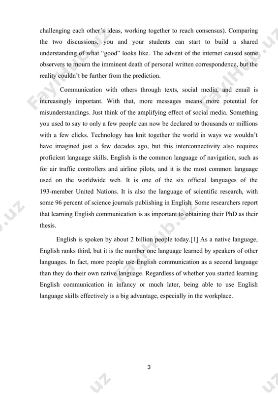 u started learning english communication in infancy or much later, being able to use english language skills effectively is a big advantage, especially in the workplace. types of teaching communicative skills communication skills can be defined as the transmission of a message that communication skills can be defined as the transmission of a message that involves the shared understanding between the contexts in which the communication takes place. in addition, teacher communication skills are important for a teacher in delivery of education to students. communication skills involve listening and speaking as well as reading and writing. for effective teaching a teacher need to be highly skilled in all these areas. teacher with good communication always make the things easier and understandable. effective communication skills are really important for a teacher in transmitting of education, classroom management and interaction with students in the class. teacher has to teach the students having …