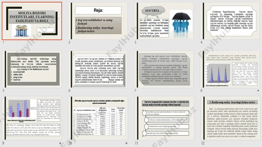 moliya bozori institutlari, ularning faoliyati va roli - Page 3